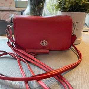 COACH - Coral Cross Body Purse
